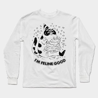 Purrdays Festivities Long Sleeve T-Shirt